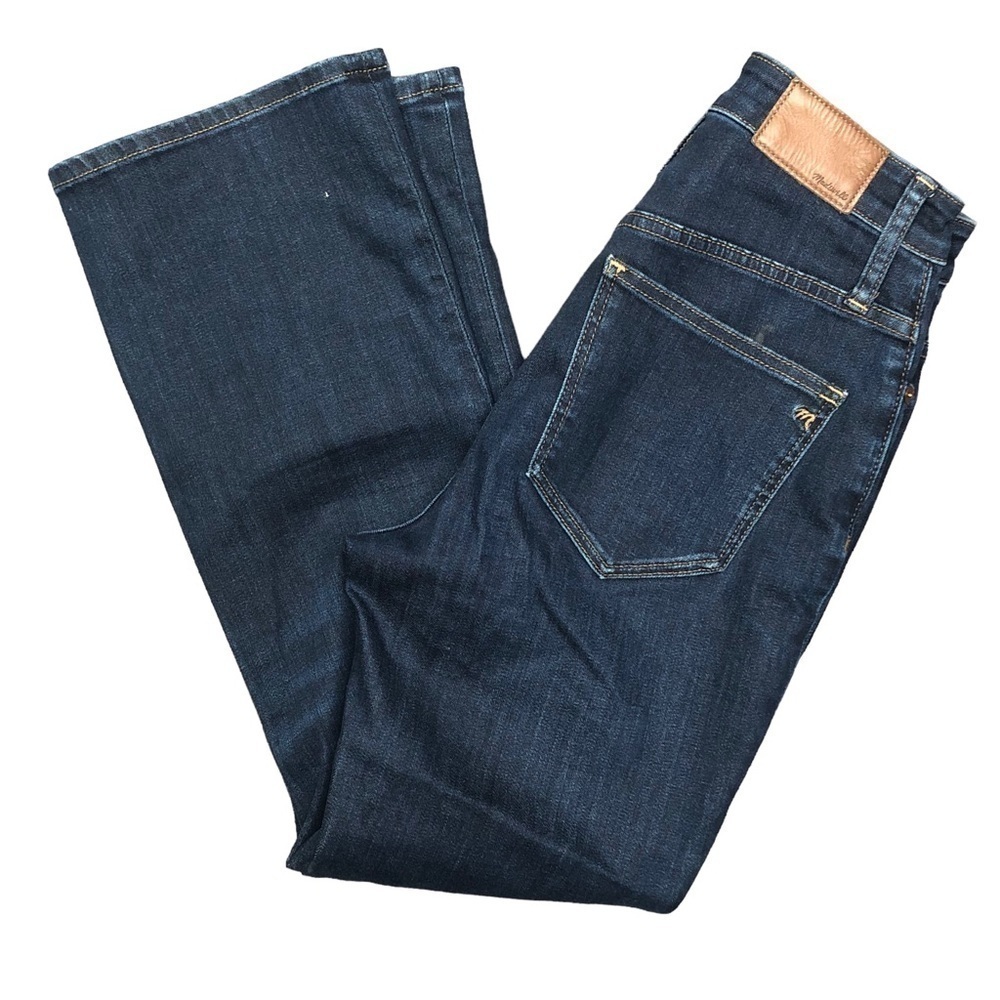 Madewell Curvy Cali Demi Bootcut jeans dark wash 24
